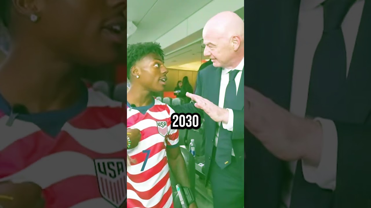 IShowSpeed только что случайно встретил президента FIFA! 😭⚽