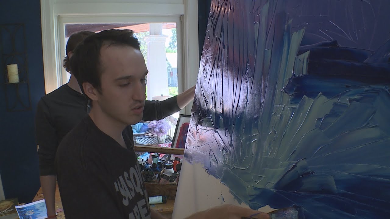 Mendota Heights man with autism inspires through his art