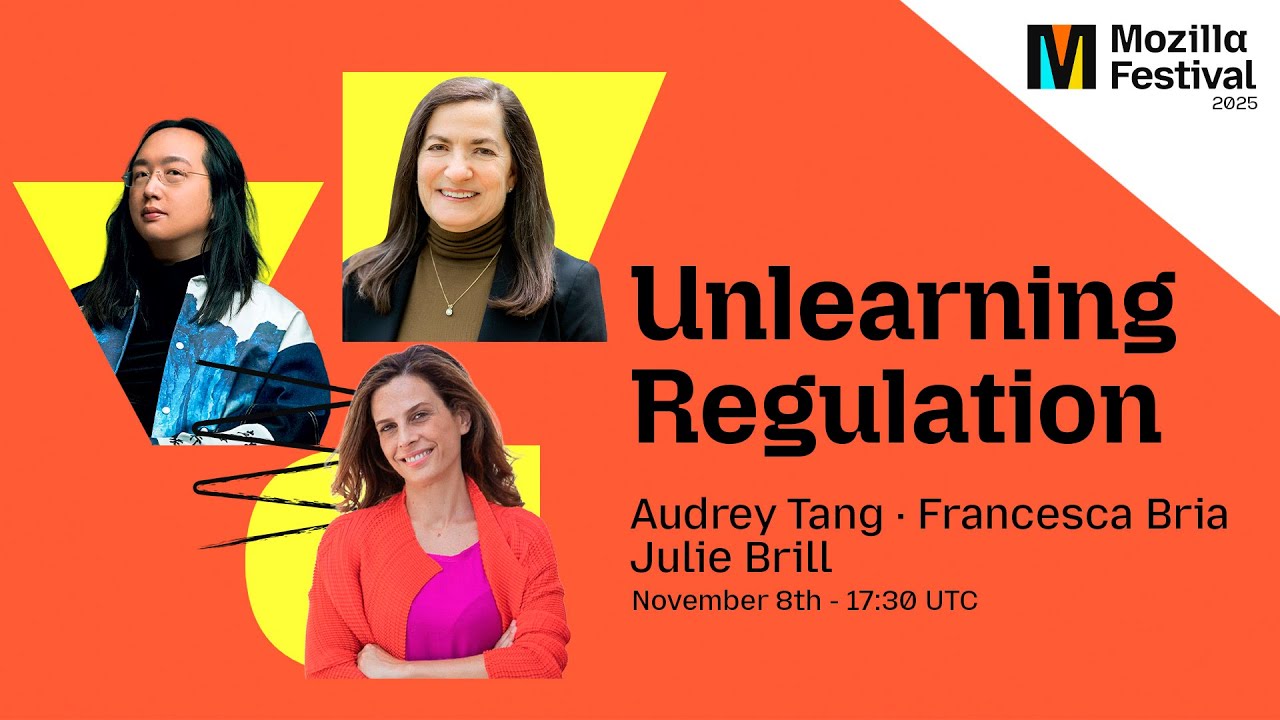 Unlearning Regulation - Mozilla Festival 2025