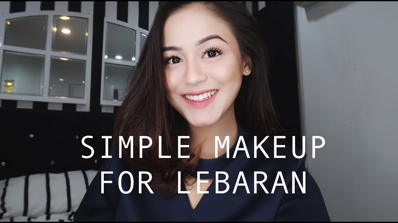 Simple Makeup For Lebaran + TIPS BULUMATA MANJYAH || Caca Zeta