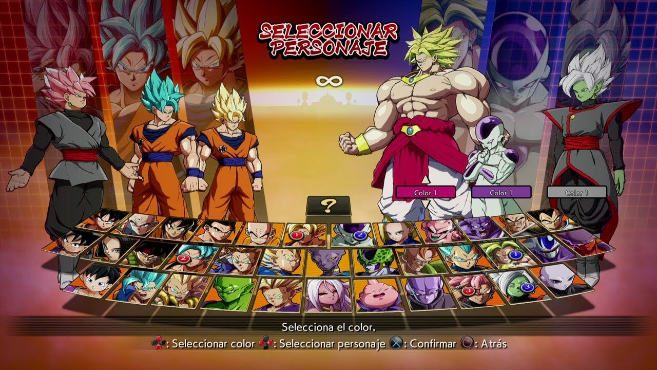 Dragon Ball FighterZ Goku vs Villanos