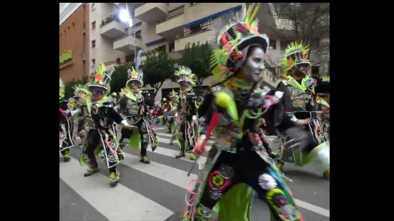Desfile de Carnaval de Badajoz.Comparsa Wailuku.15-2-2026.MP4.
