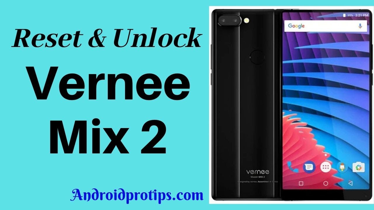 How to Reset & Unlock Vernee Mix 2