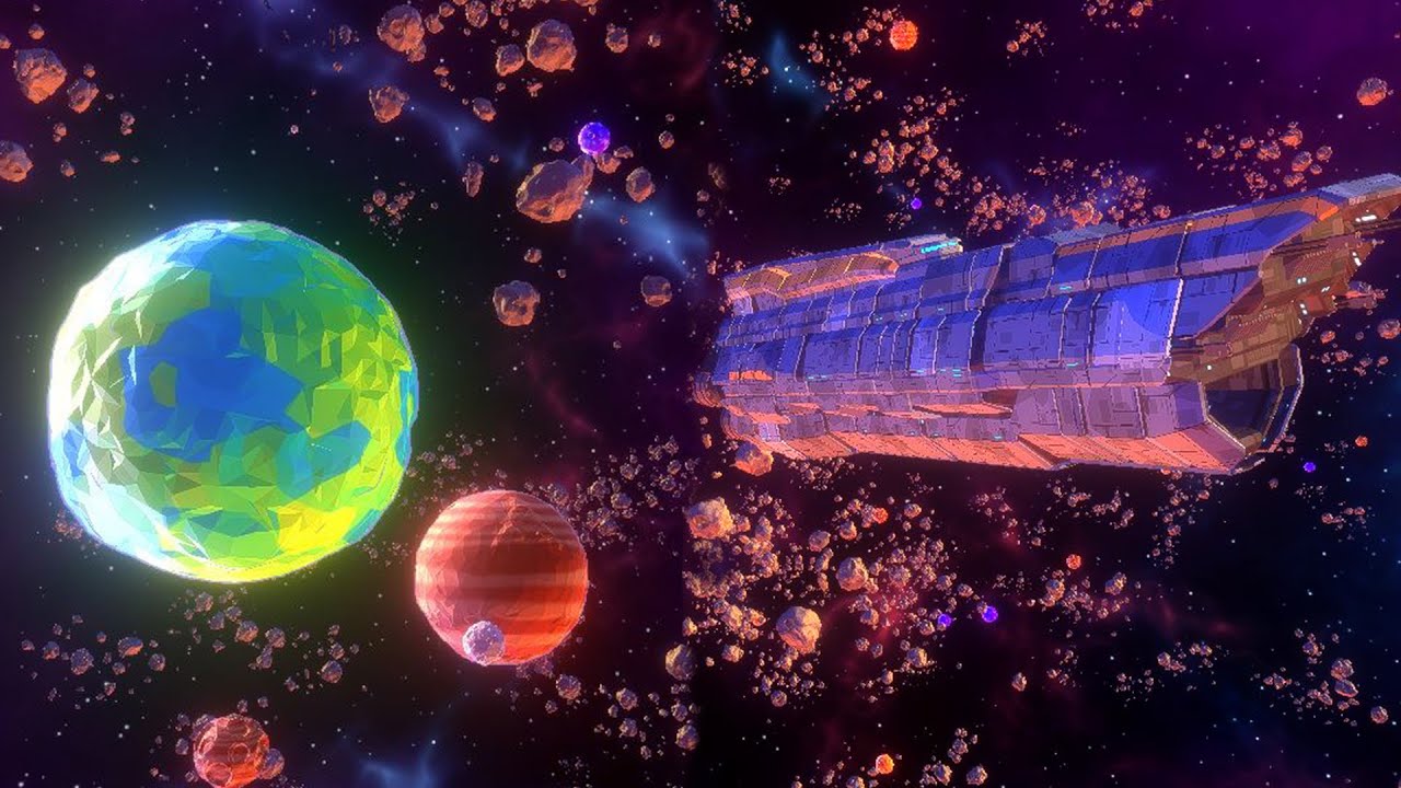 Relax at the Space Colony - 360 degree video