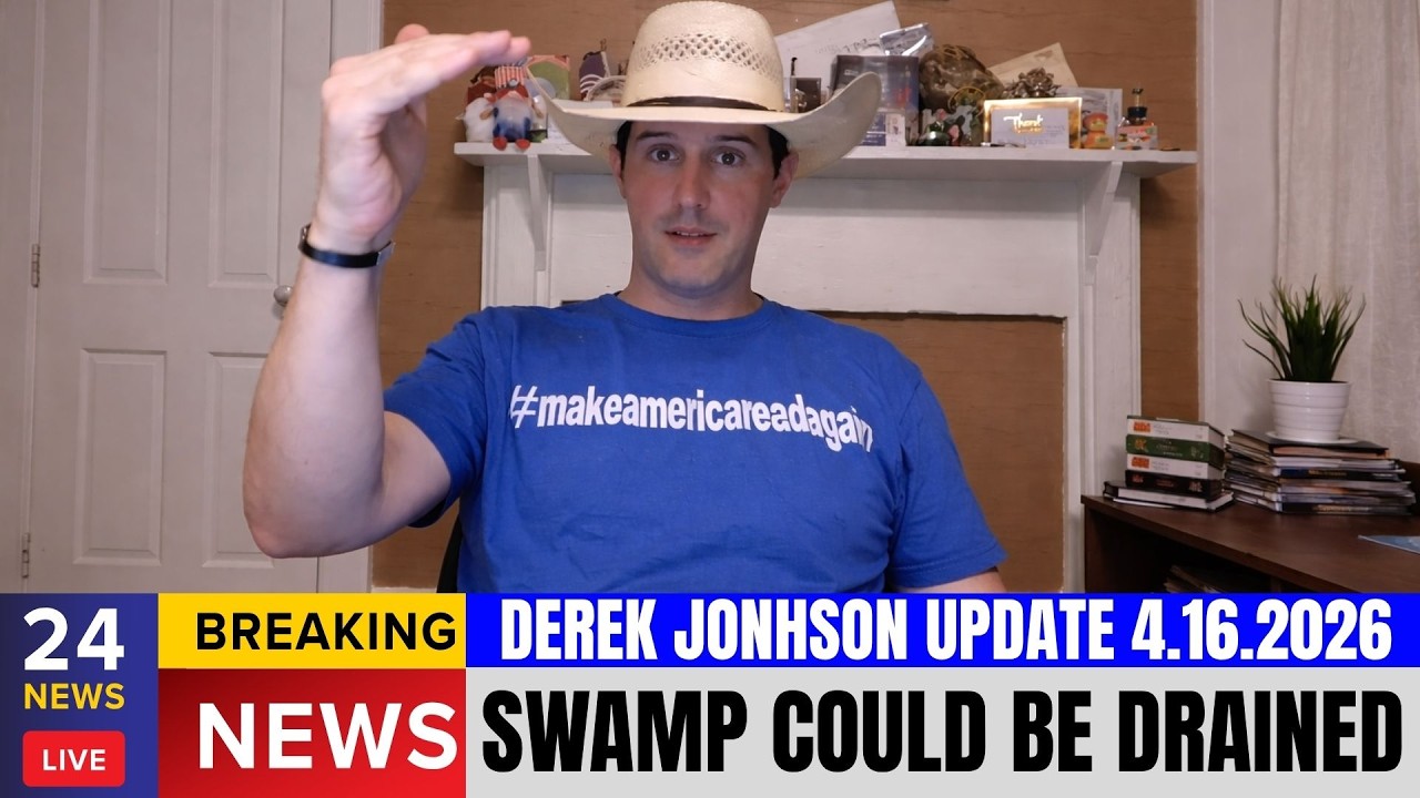 Derek Jonhson UPDATE 04.16.2026 | The Military is The ONLY Way The Swamp Could be Drained