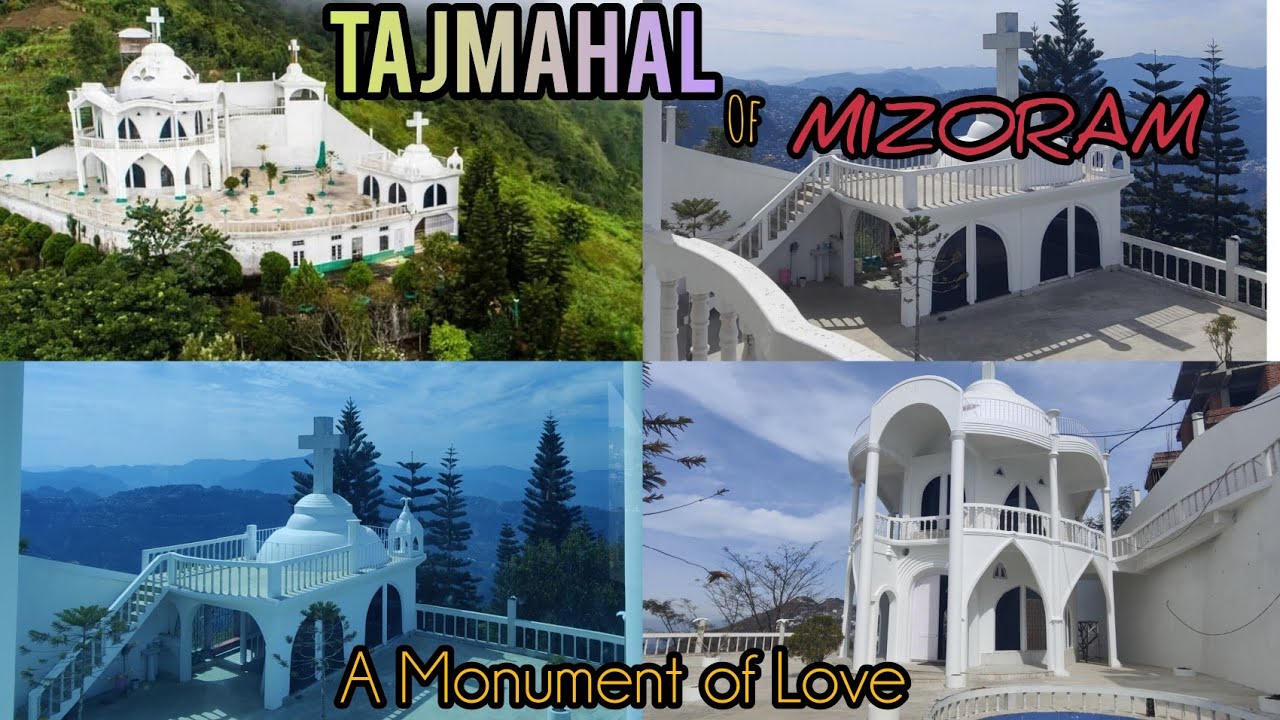 Mizoram’s TAJ MAHAL ❤️ | KV Paradise | A Love Monument in the Clouds #kvparadise #aizawl #mizoram