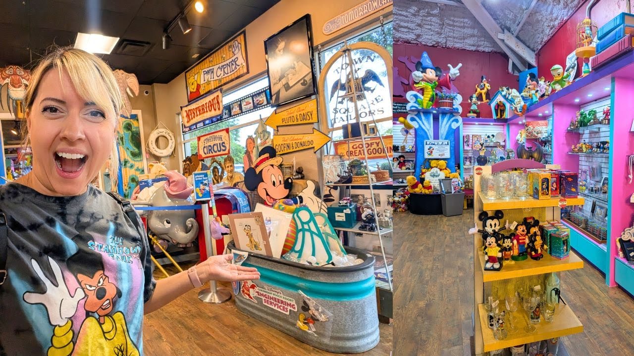 Shopping for Rare Vintage Disney Merchandise at Recycling the Magic!