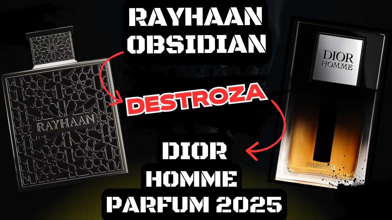 Rayhaan Obsidian DESTROZA a Dior Homme Parfum 2025 💥
