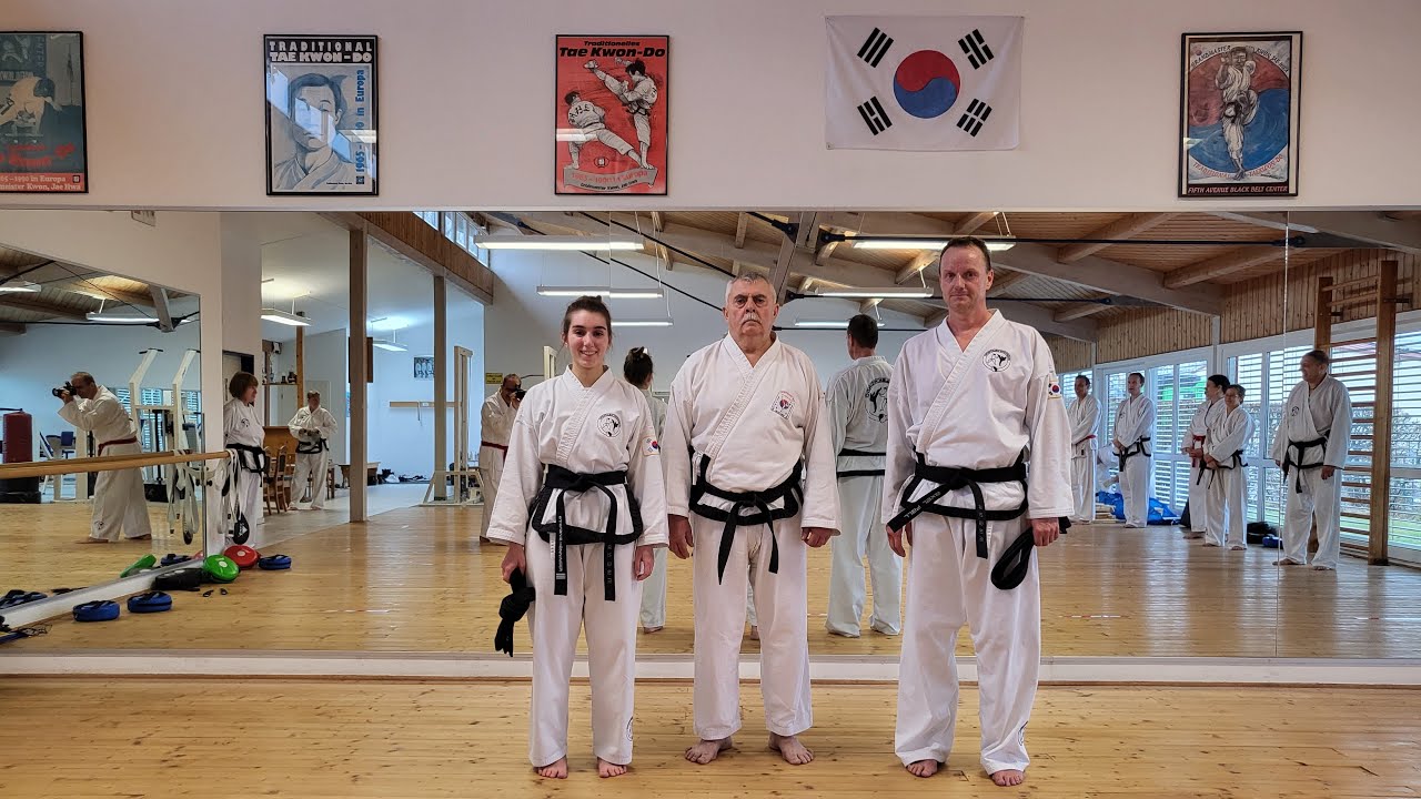 WinTaekwondo Pr&uuml;fung Stefanie H&ouml;nninger und Axel Pall