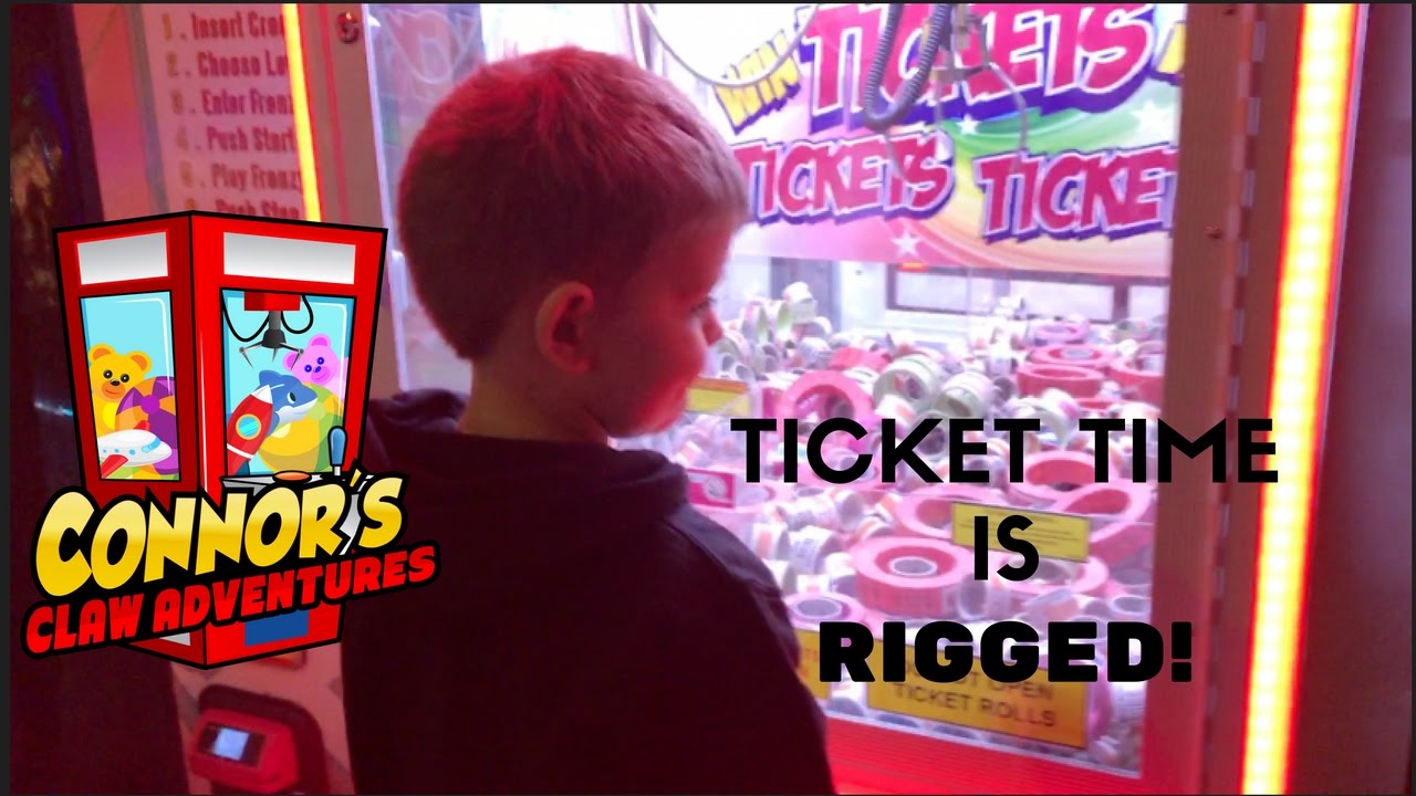 🎟RIGGED Ticket Time Claw Machine!! WON 1,025 Tickets!🎟