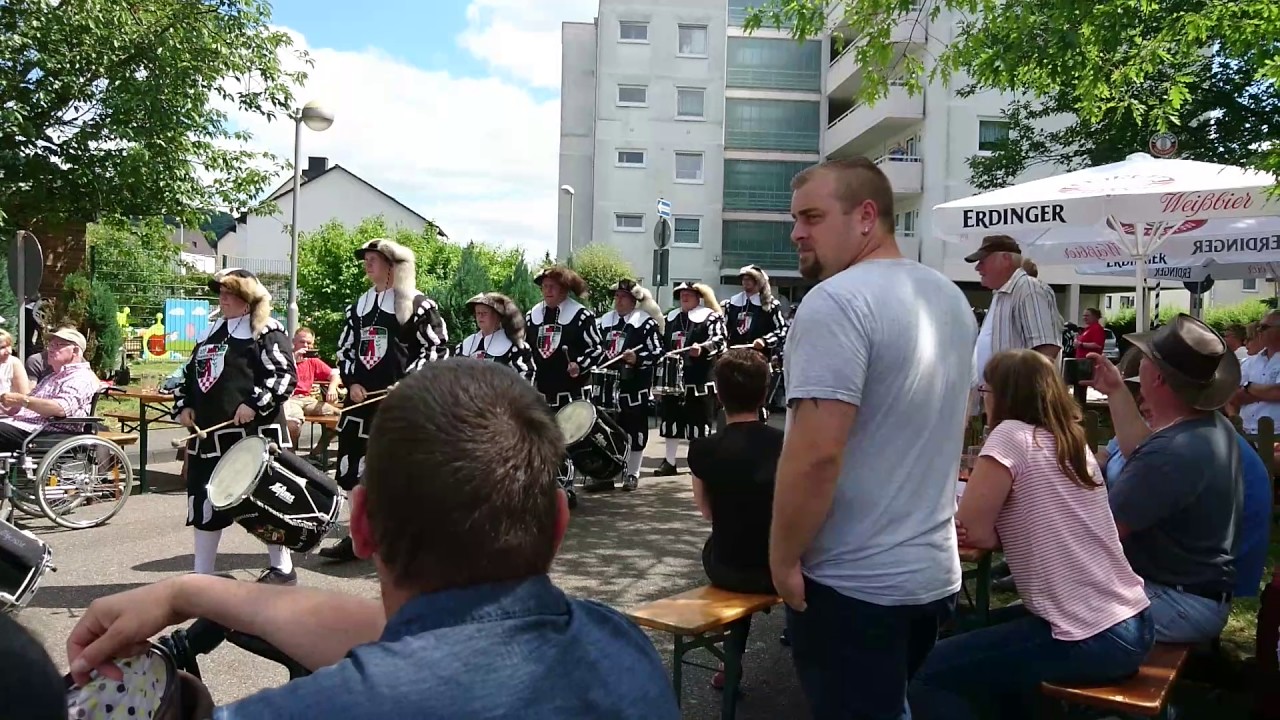 Fanfarencorps Landsknechte Halver beim 65. Jubiläum des FZ TGO Lahnstein - Teil 1