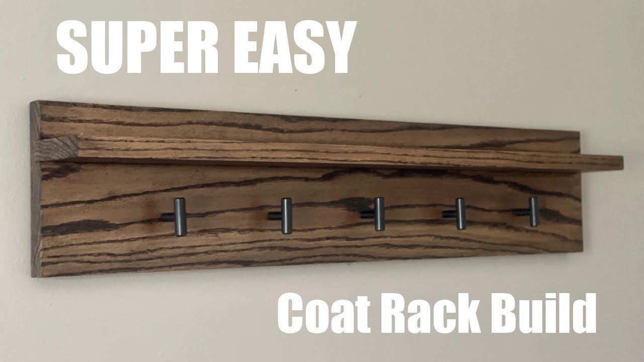 DIY Coat Rack || Easy Build