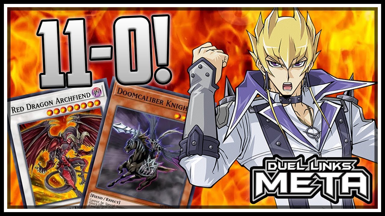 11-0! NEW Top Tier Potential! Red Dragon Resonator! Jack Atlas Deck! [Yu-Gi-Oh! Duel Links]