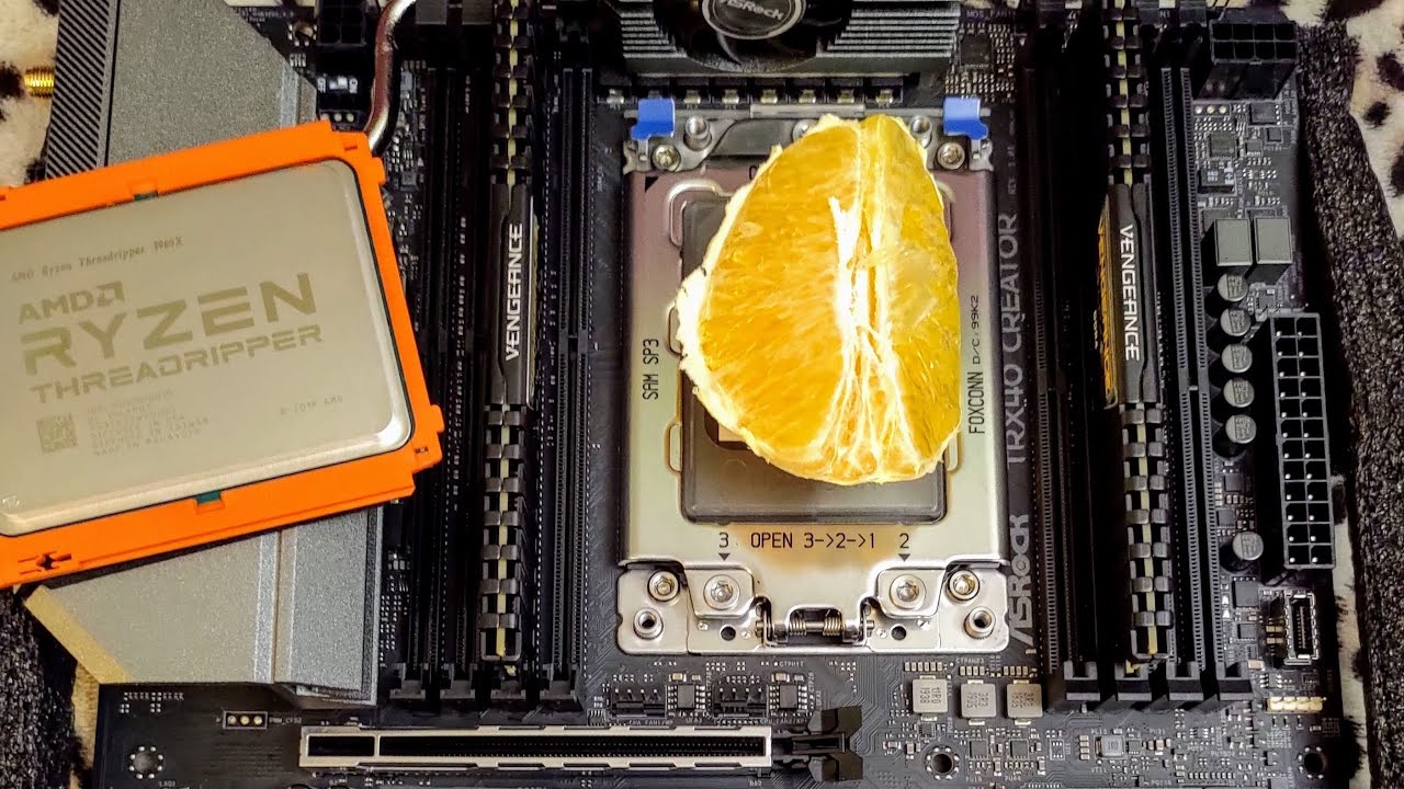 Обновление ПК Threadripper 3960x и новости