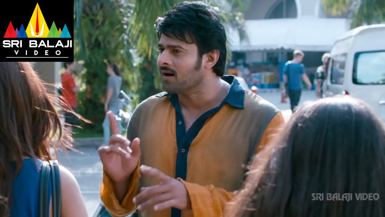 Mirchi Movie Prabhas Flirting Richa Scene | Prabhas, Anushka, Richa | Sri Balaji Video