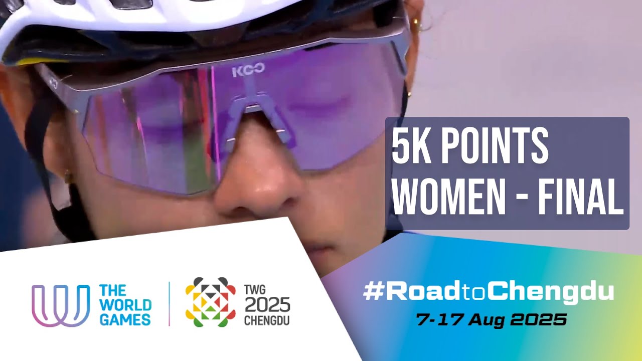 🏆 WORLD GAMES 2025: RUEDA Gabriela DOMINATES Women's 5K Points Race!|Colombian Speedskating GOLD! 🇨🇴