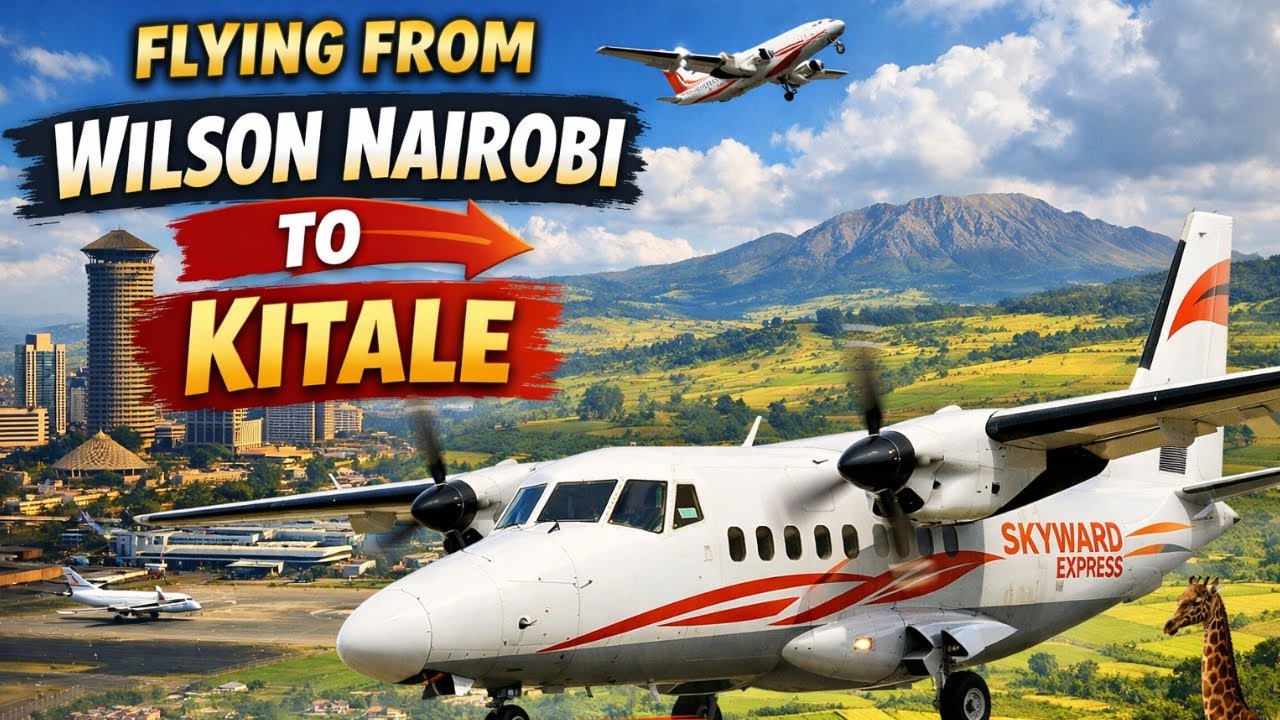 Flying Skyward Express - Wilson Nairobi to Kitale POV