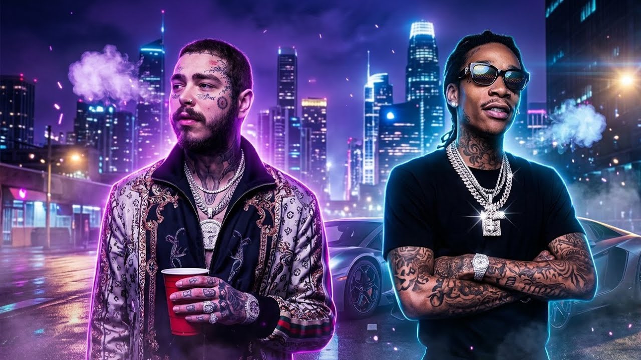 Skyline Dreams 🌌 Post Malone ft Wiz Khalifa Type Song | AI Rap Anthem