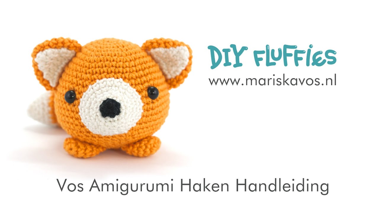Axl de Vos Amigurumi haakpatroon Nederlands