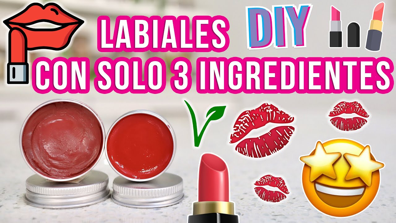 LABIAL CON SOLO 3 INGREDIENTES - DIY - F&Aacute;CIL Y BARATO - Mixi