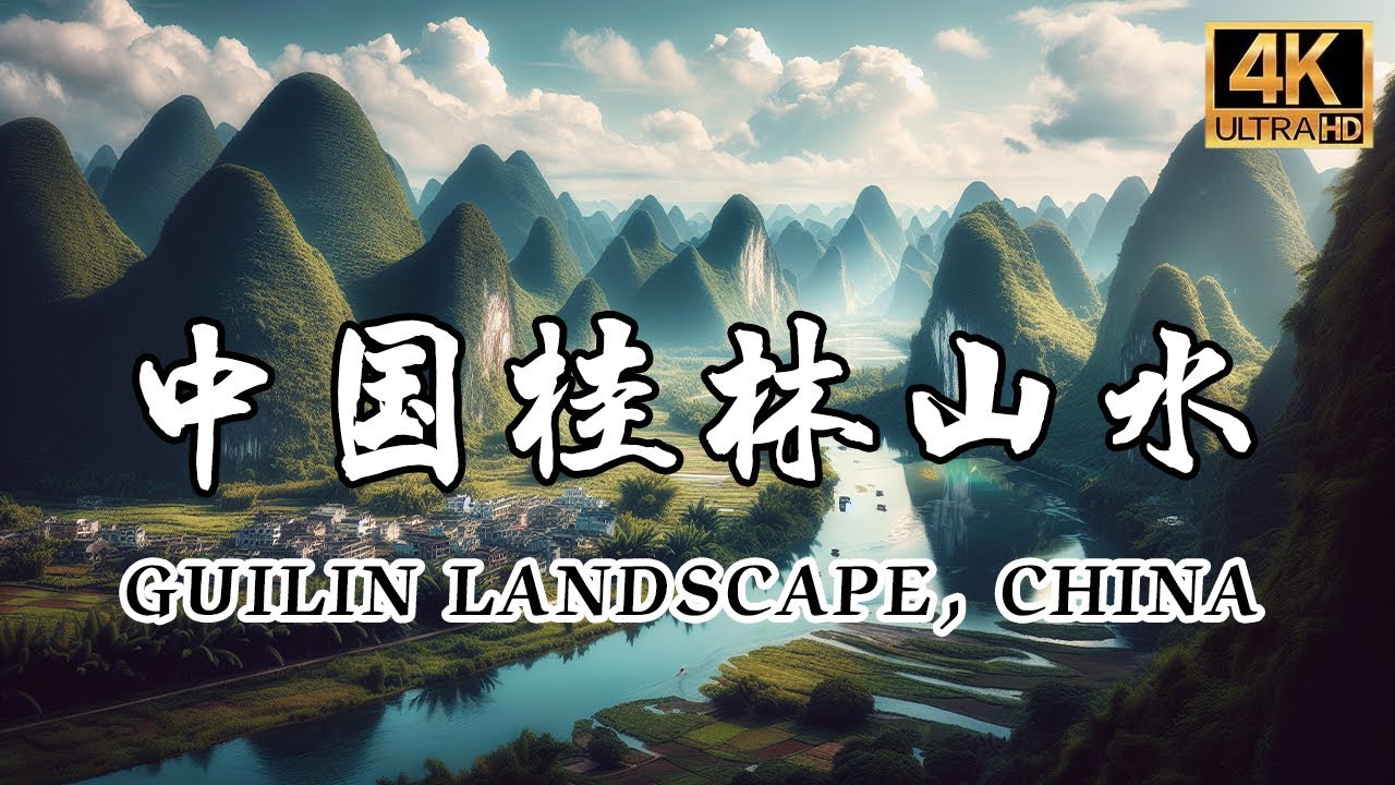 桂林山水甲天下！游客不知道的桂林市内夜景，田园风光景色绝佳！【行走世界的北京老刘】