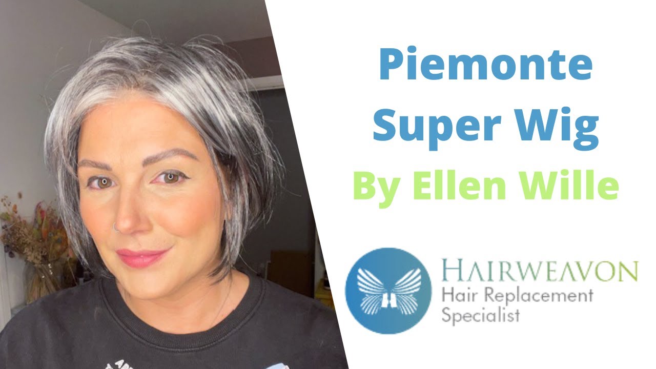 Piemonte Super Wig by Ellen Wille | Synthetic Fibre Wig | Colour Shown Dark Grey Mix
