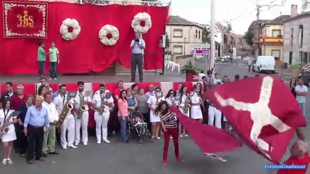 Refresco y Baile de la Bandera Vísperas. Fiestas del Cristo 2015 Guadamur