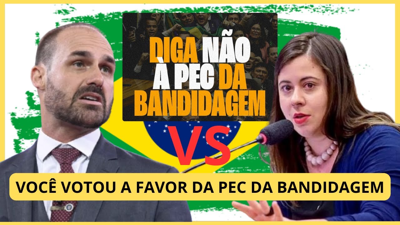 Clima tenso! Eduardo Bolsonaro e Sâmia Bonfim se enfrentam em um DEBATE acalorado