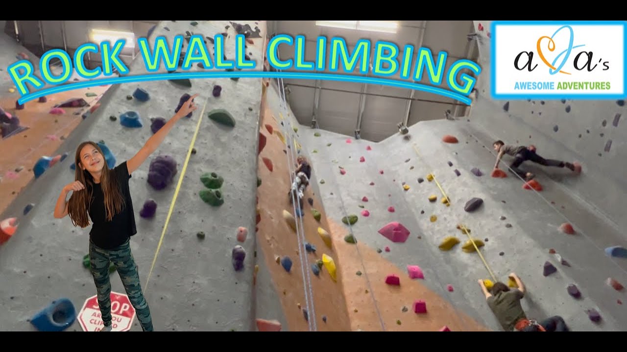 Rock Wall Climbing was an Epic Adventure!