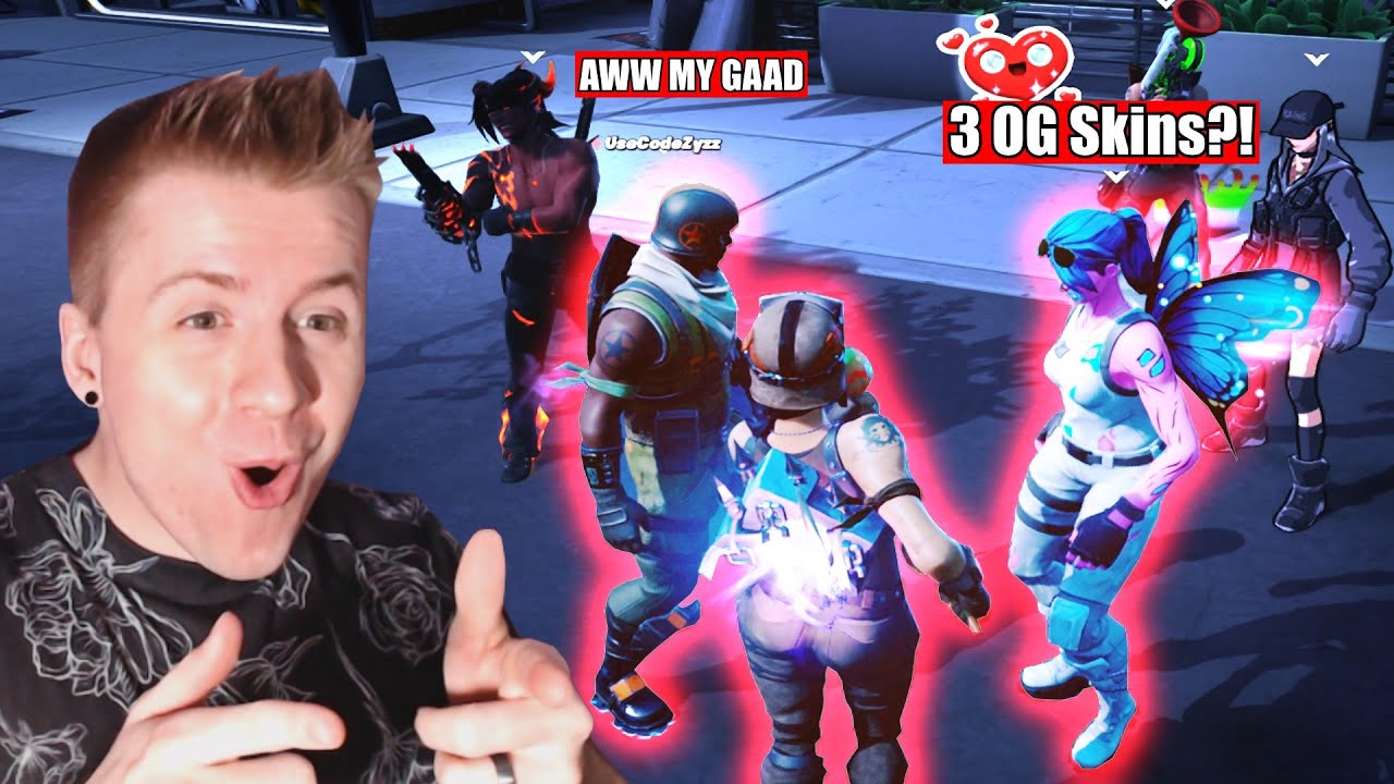 *RUBY* Legt sich mit [DREI OG SKINS] an II Fortnite