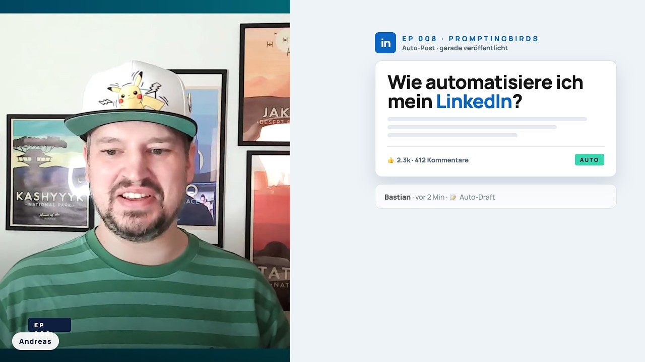 EP 008 - Wie automatisiere ich mein LinkedIn?