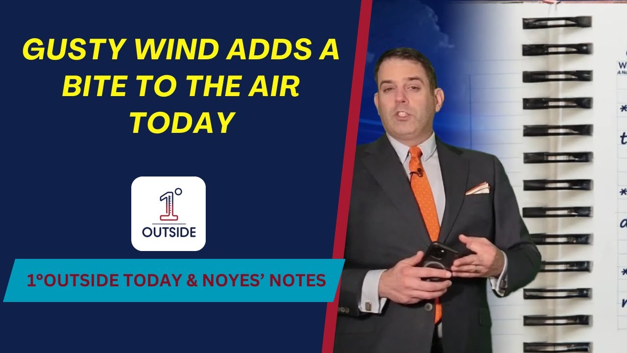 Tuesday Noyes’ Notes: Wind Chill in the Single Digits Today