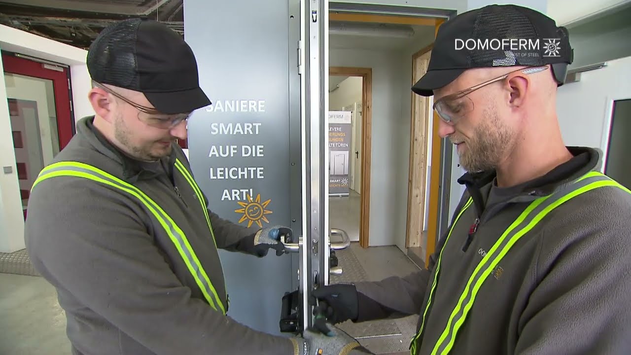 Sanierung mit einbruchhemmender DOMOFERM Sicherheitstür US631-RC3
