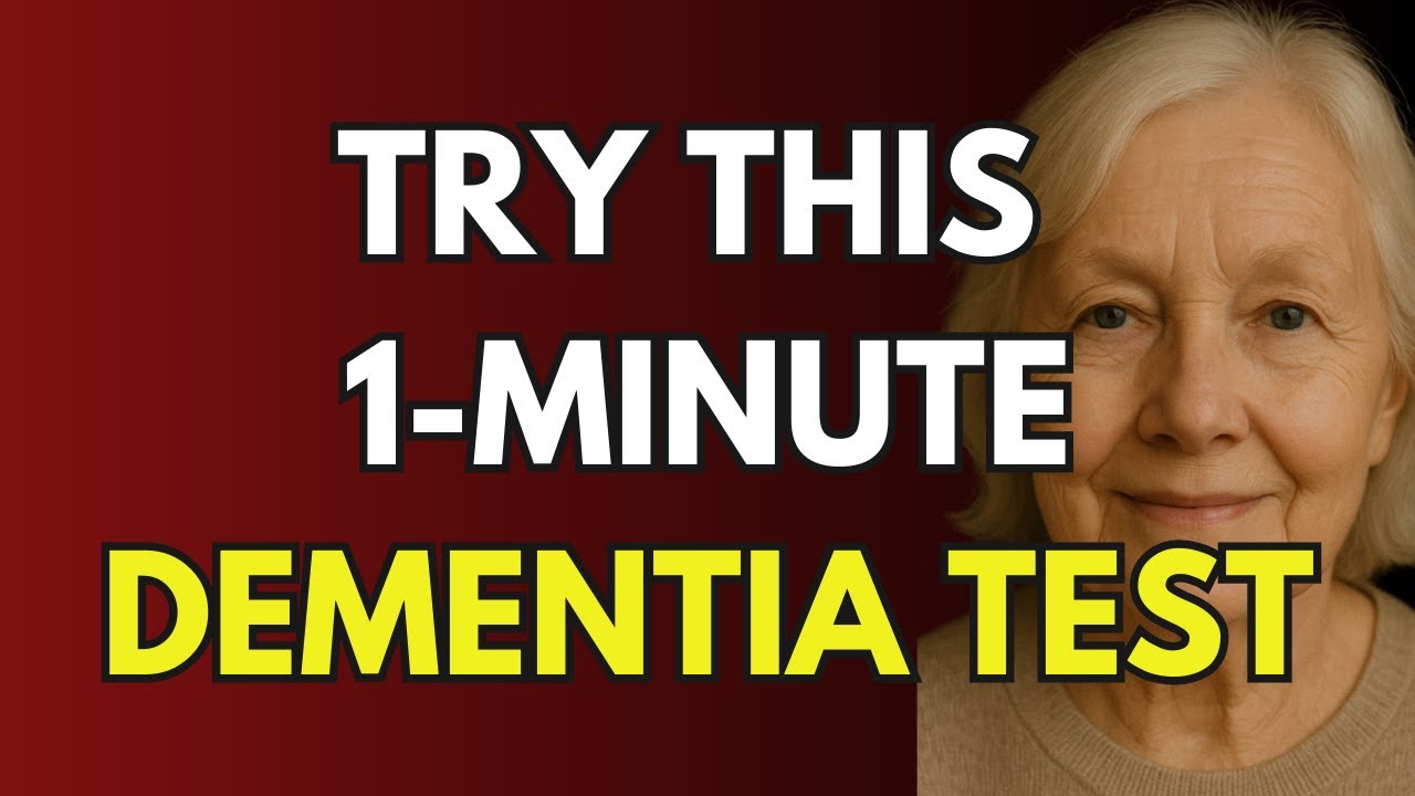 4 Simple Memory Tests That Could Save Your Brain! Seniors, elderly
