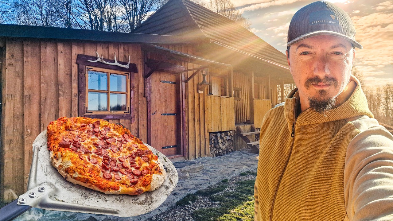 Pizza La Cuptor pe Lemne, Activități de Primăvară la Cabană - Ep377