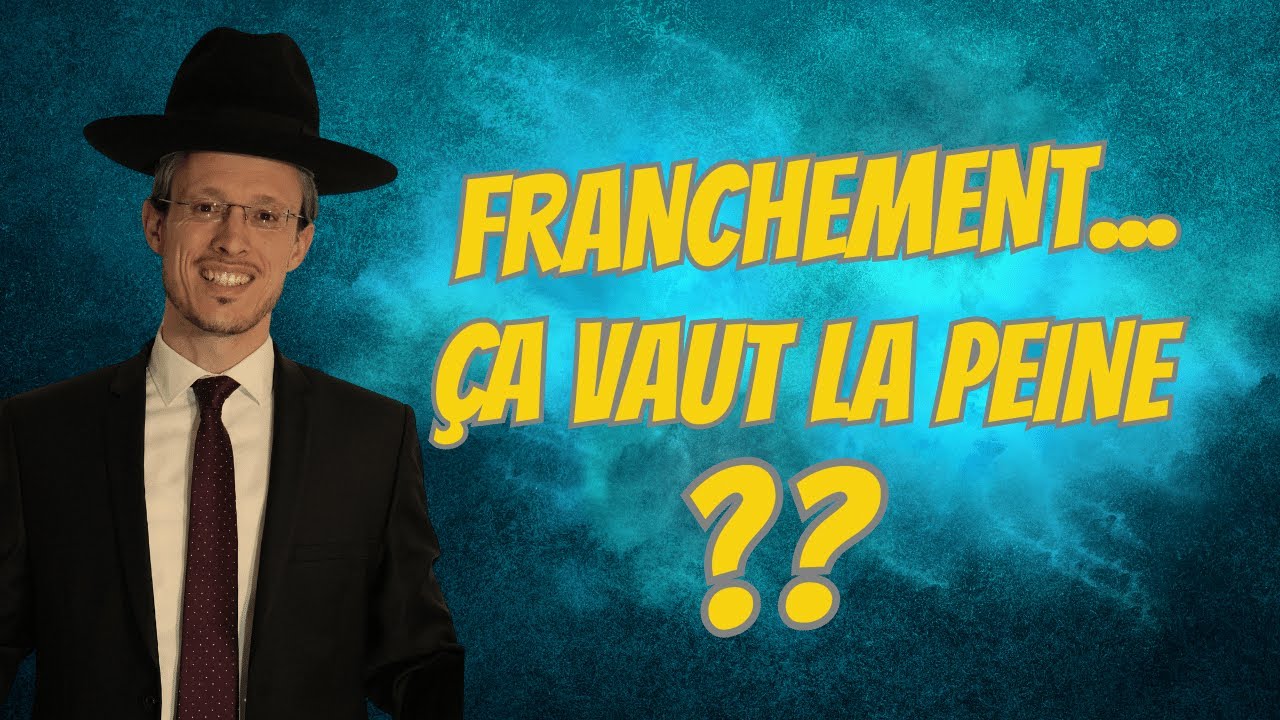 Nos pensées limitantes ! (Zéra Shimshon 89)