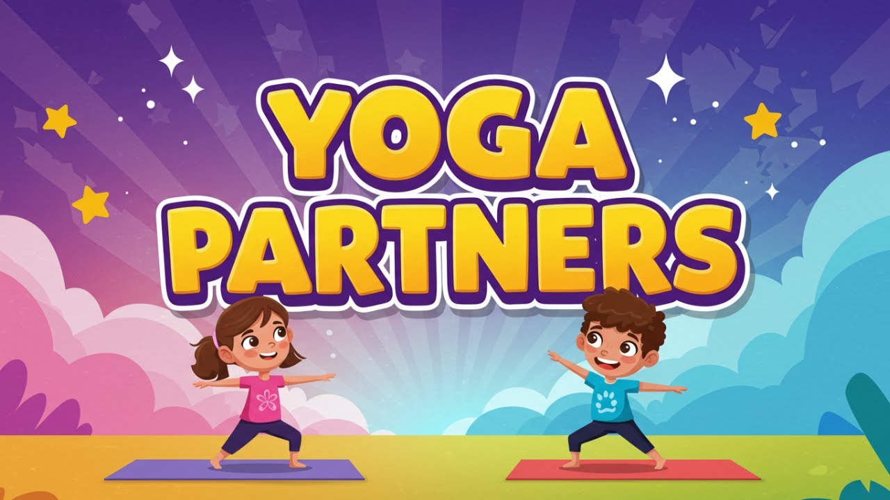 Yoga for Kids | Partner Yoga Poses with Friends | Yoga for Children
