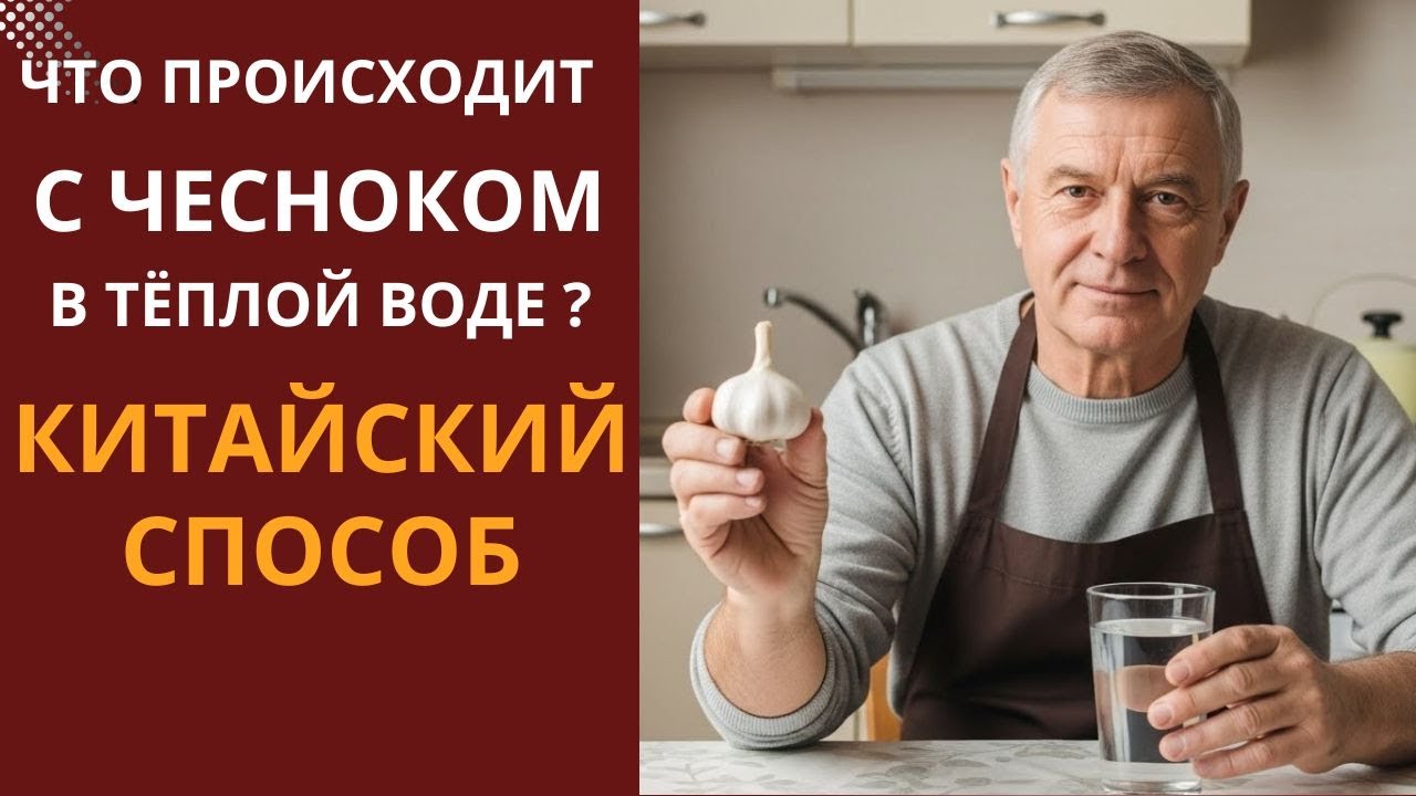 Чесночная вода работает лучше чем вы думаете