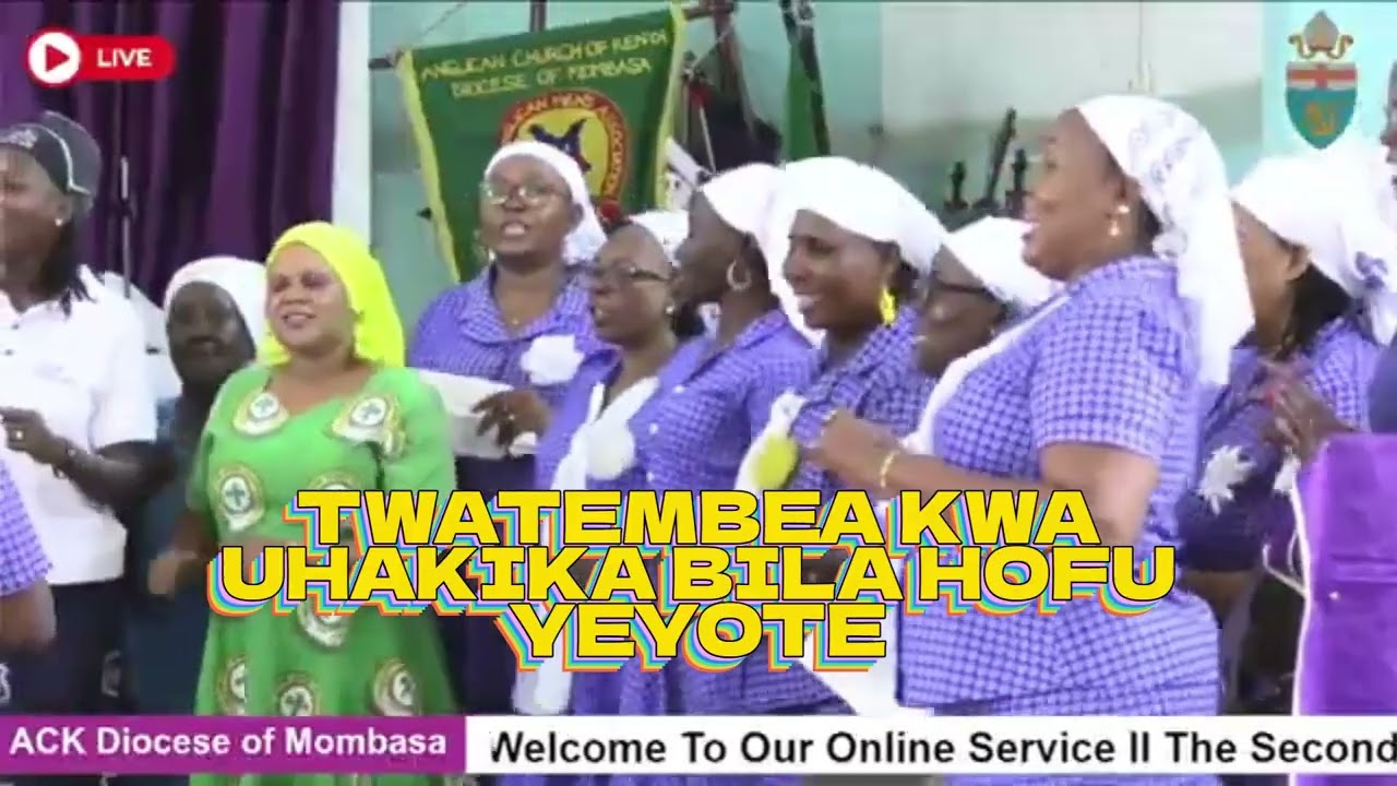 TWATEMBEA KWA UHAKIKA BILA HOFU YEYOTE - MUMS