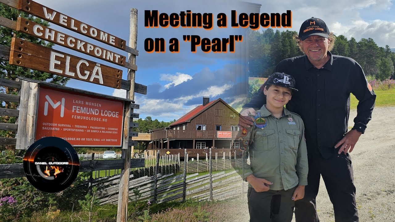 (Part 1) Meeting Lars Monsen! at his Femundsmarka Lodge What a 