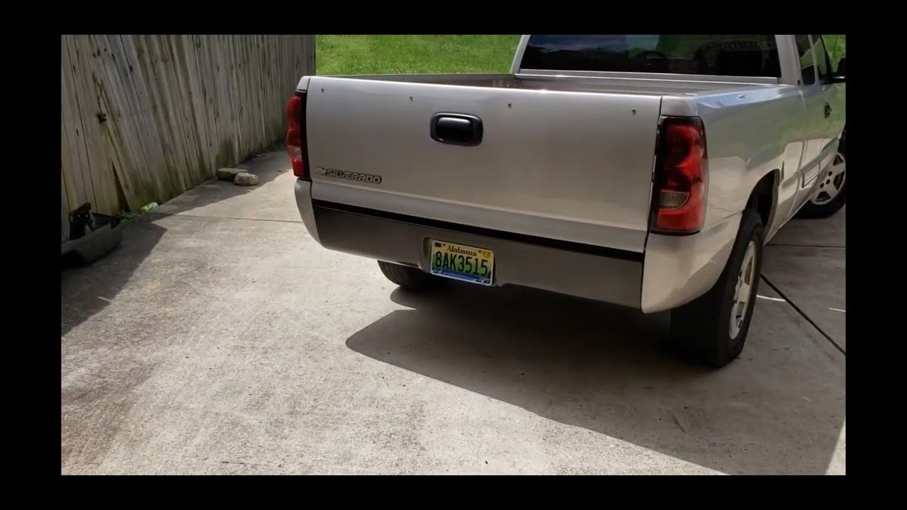 Установка заднего поддона Silverado
