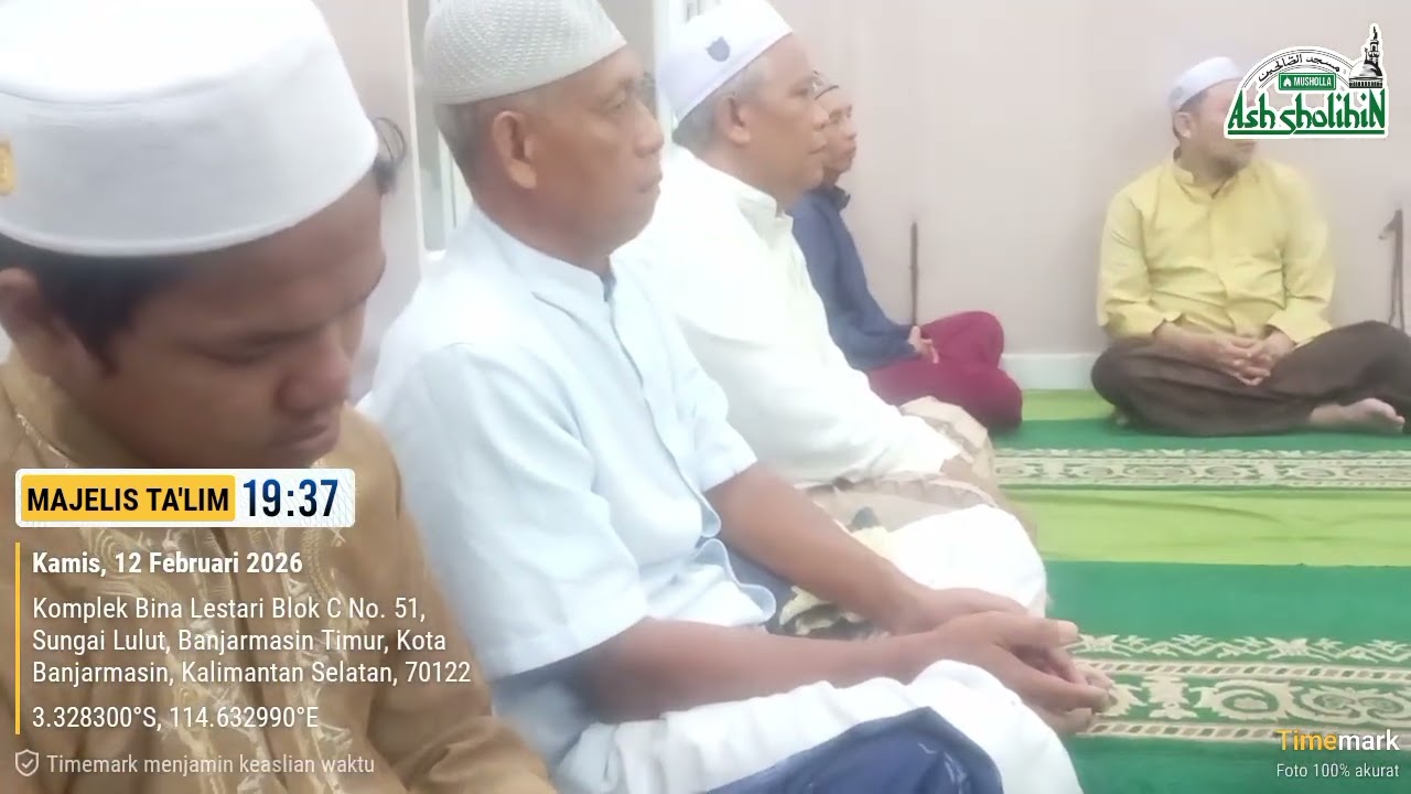 Majelis Ta'lim (Setiap Malam Jum'at ke 2 dan ke 4) Pembacaan Syair Maulid Oleh Guru Abdul Hafiz
