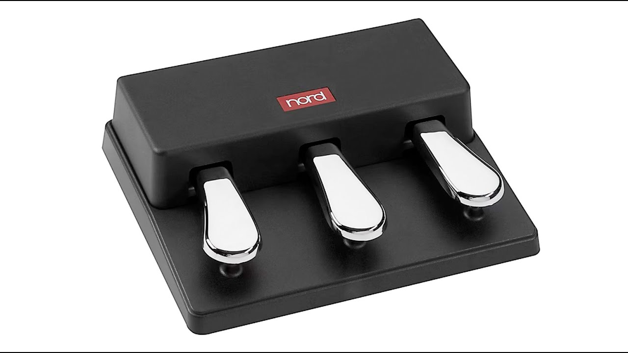 Nord Stage 4 Triple Pedal 2 - Demo with Sound Examples Half Damping and Pedal Noise Is It Worth It?