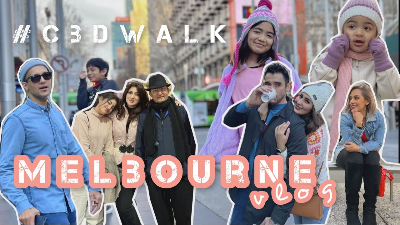 DI TRAKTIR NAYLA MAKAN ENAK!! | CBD WALK, BOURKE STREET.. SALAH SATU JALANAN HAPPENING DI MELBOURNE