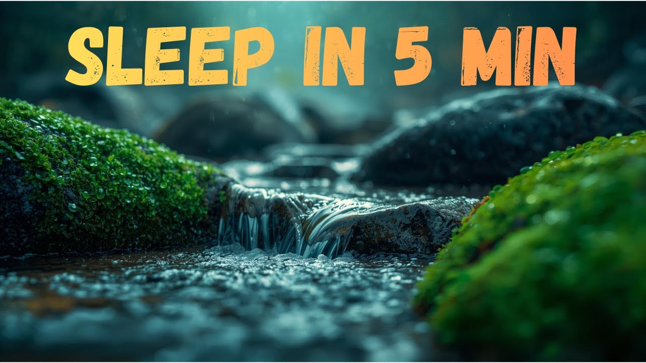 432Hz Deep Sleep Music • Rain & Gentle River Sounds • Sleep Instantly & Stop Overthinking