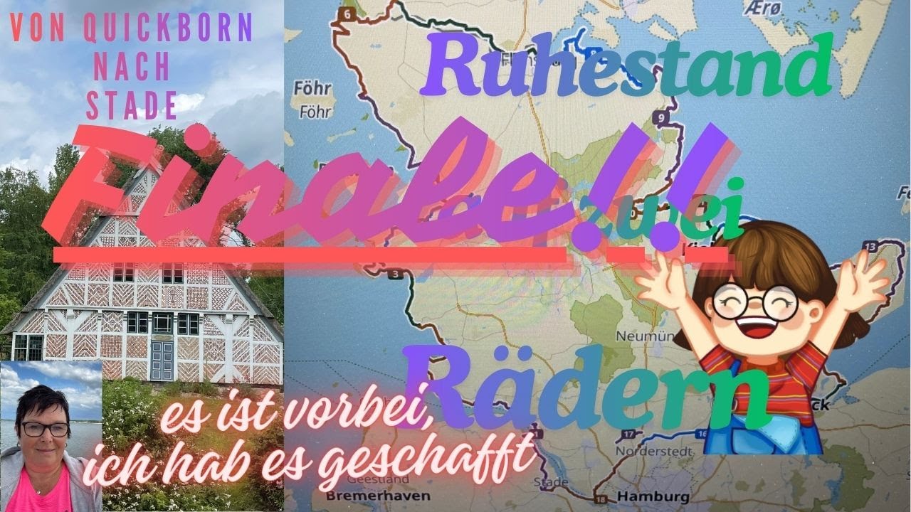 Ruhestand auf zwei Rädern von Quickborn nach Stade