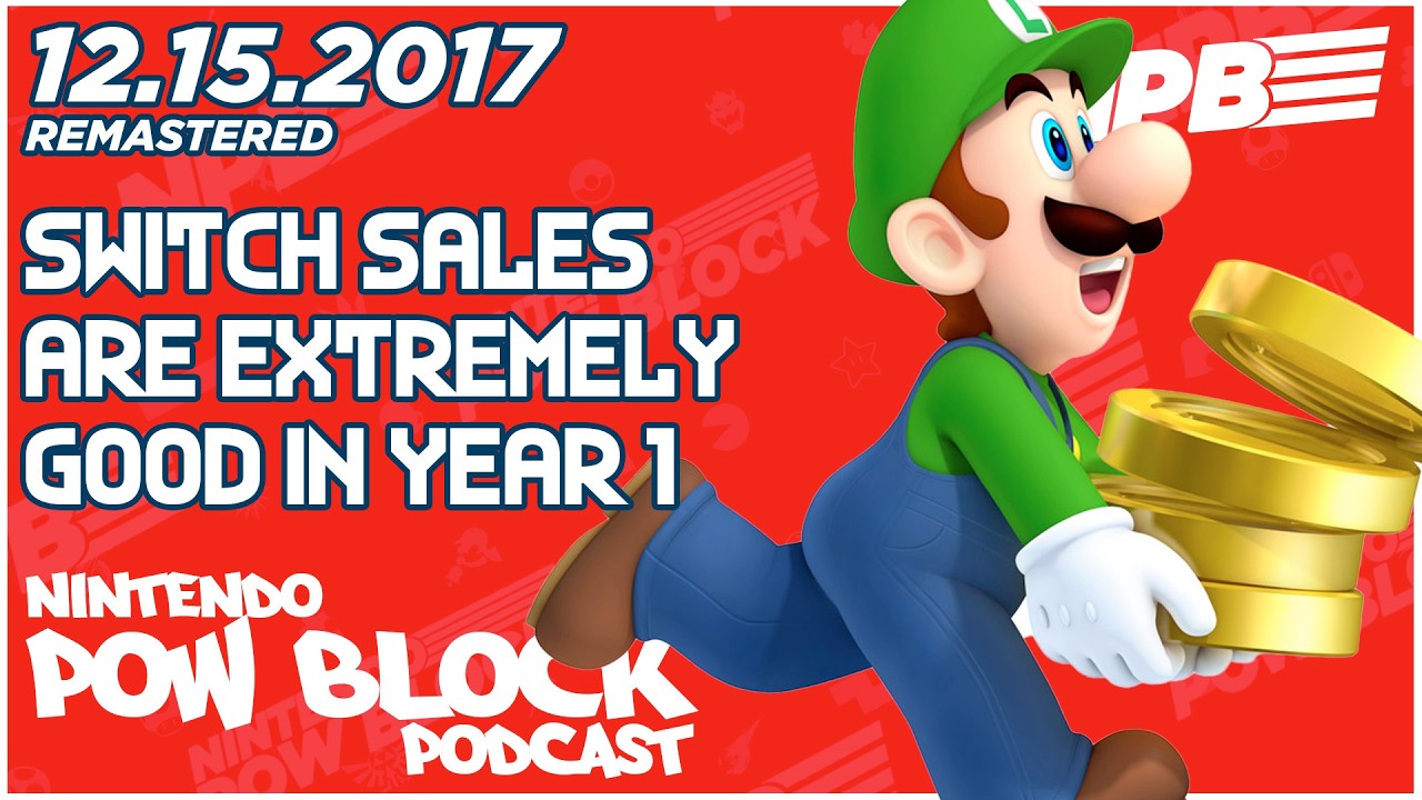 Nintendo Switch Sales are Incredible According to NPD Charts - Nintendo Pow Block 12.15.2017