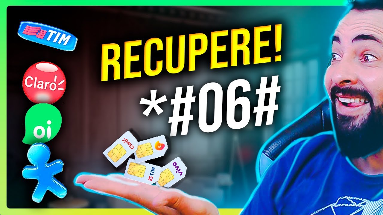 ✅ A forma CERTA de Recuperar CHIP BLOQUEADO ou DESATIVADO