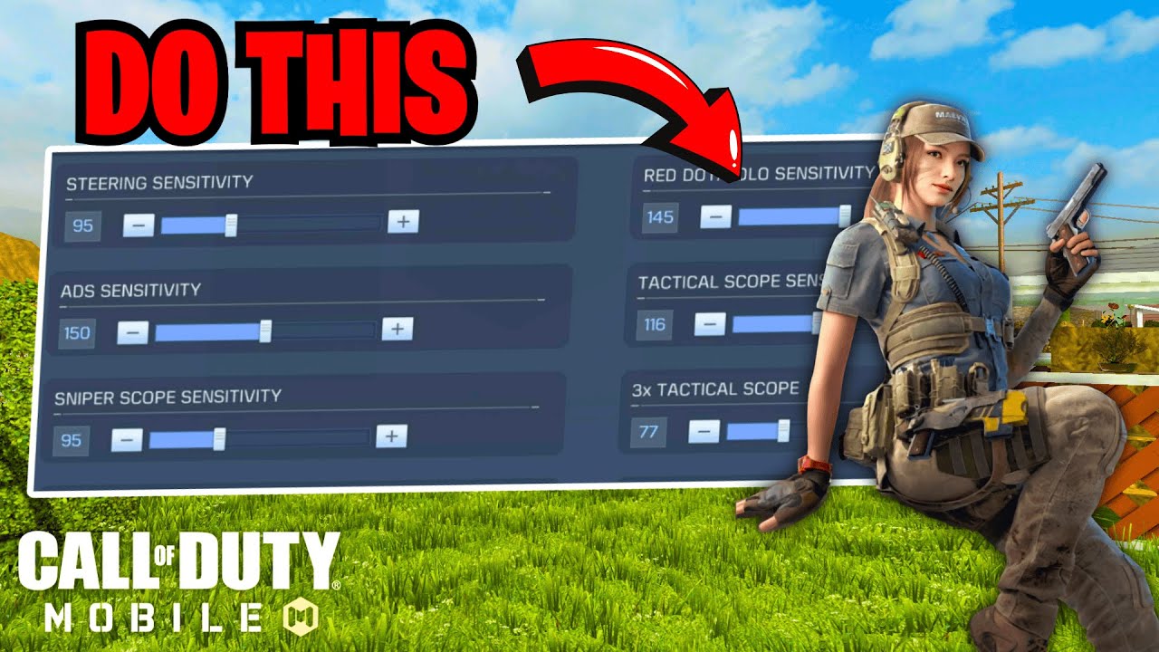 Как найти ИДЕАЛЬНУЮ чувствительность в COD Mobile!