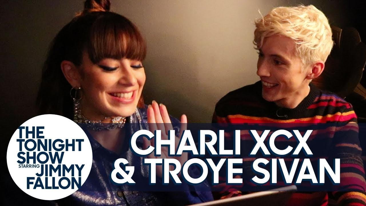 Troye Sivan and Charli XCX Practice Their Telepathy While Naming Puppies